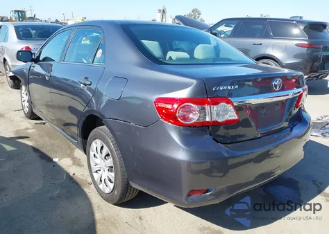 2013 Toyota Corolla Le из США, поврежденный, VIN 5YFBU4EE8DP122657
